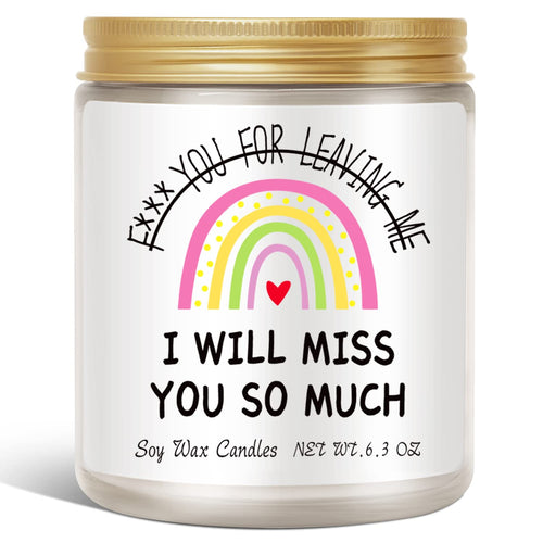 Teacher Appreciation Gifts Thank You Teacher Gifts for Women & Men Candles Present for Retired Teachers Idea for Graduation Back to School